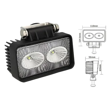 CARALL FS4220 tail Light rectangular Led daytime running lights DRL Work Light Worklight 12V 24V 20W (2 X10W) cree IP67 White
CARALL FS4220 tail Light rectangular Led daytime running lights DRL Work Light Worklight 12V 24V 20W (2 X10W) cree IP67 White