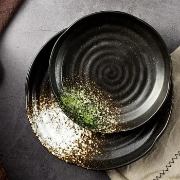 7.5/8.5inch Round Ceramic Dinner Plates Japanese Sushi Plate Home Kitchen Dinnerware Breakfast Tray Fruit Cake Snack Dish Holder
7.5/8.5inch Round Ceramic Dinner Plates Japanese Sushi Plate Home Kitchen Dinnerware Breakfast Tray Fruit Cake Snack Dish Holder