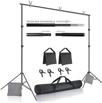 200x300cm Background Stand Photo Backdrop Support System Kits Photography Muslin Backgrounds Picture Canvas Frame
200x300cm Background Stand Photo Backdrop Support System Kits Photography Muslin Backgrounds Picture Canvas Frame