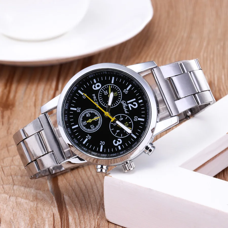 Creative Men Watch Business About Men Stainless Steel Band Luxury Gift for Male Clock Men Relogio Masculino erkek kol saati
Creative Men Watch Business About Men Stainless Steel Band Luxury Gift for Male Clock Men Relogio Masculino erkek kol saati