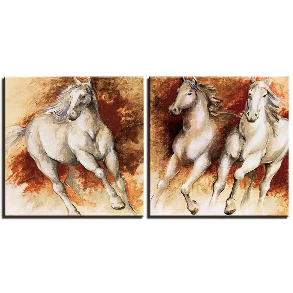 HD Printed Canvas Painting Horses Pictures Home Decor 2 Pieces Wall Art Painting Vintage Animal Poster for Living Room Bedroom
HD Printed Canvas Painting Horses Pictures Home Decor 2 Pieces Wall Art Painting Vintage Animal Poster for Living Room Bedroom