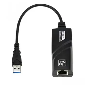 Laptop Accessory Easy Install Plug And Play Transmission Computer High Speed USB3.0 To RJ45 Fast Gigabit Black Network Adapter
Laptop Accessory Easy Install Plug And Play Transmission Computer High Speed USB3.0 To RJ45 Fast Gigabit Black Network Adapter