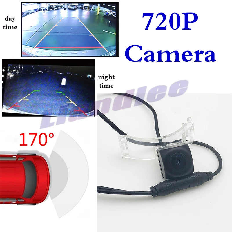 

Автомобильная камера заднего вида для Mazda CX-9 CX9 CX 9 2007 ~ 2014, большая CCD камера заднего вида с функцией ночного видения 720 RCA, водонепроницаемая камера