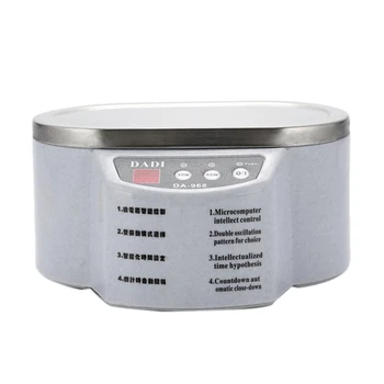 DADI Mini Ultrasonic Cleaner Jewelry Glasses Cleaning Machine Intelligent Control EU Plug,Grey
DADI Mini Ultrasonic Cleaner Jewelry Glasses Cleaning Machine Intelligent Control EU Plug,Grey