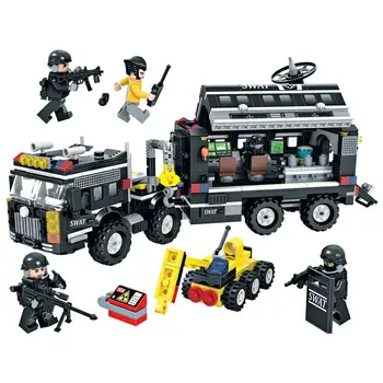 Winner 7019 City Special Police Series Building Blocks Special Police Command Car Bricks Children's Educational Toys For Gifts
Winner 7019 City Special Police Series Building Blocks Special Police Command Car Bricks Children's Educational Toys For Gifts