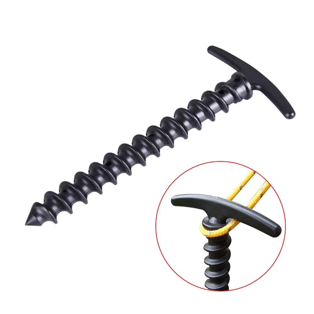 14.5cmTent Pegs Spiral Plastic Nail Portable Camping Hiking Equipment Outdoor Traveling Snowfield Muddy Road Tent Accessories
14.5cmTent Pegs Spiral Plastic Nail Portable Camping Hiking Equipment Outdoor Traveling Snowfield Muddy Road Tent Accessories