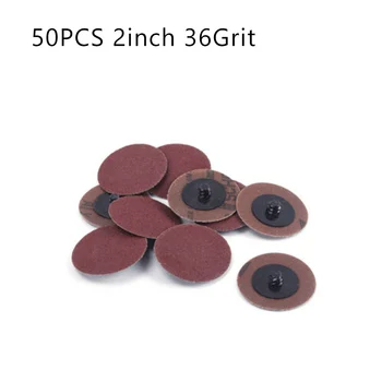 50Pcs Sandpapers 2 Inches/50mm Sanding Discs Roll Lock Type R Quick Change Abrasive Tool 36 Grit Cleaning Polishing Sand Papers
50Pcs Sandpapers 2 Inches/50mm Sanding Discs Roll Lock Type R Quick Change Abrasive Tool 36 Grit Cleaning Polishing Sand Papers