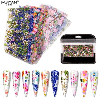 10/15pcs Flower Colorful Decoration Nail Art Foils Transfer Set Mixed Design Rose DIY Sticker Gel Adhesive Floral Accessories 
10/15pcs Flower Colorful Decoration Nail Art Foils Transfer Set Mixed Design Rose DIY Sticker Gel Adhesive Floral Accessories