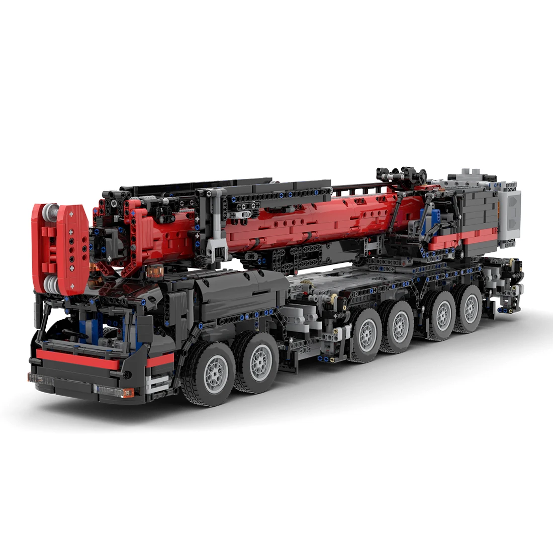 4325Pcs 2.4g Multichannel MOC Engineering Series RC Crane Bricks DIY Small Particle Building Block Toy with 11 Motors Boom Hook
4325Pcs 2.4g Multichannel MOC Engineering Series RC Crane Bricks DIY Small Particle Building Block Toy with 11 Motors Boom Hook