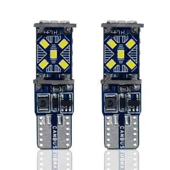 2pcs Canbus T10 LED 2016 15SMD Car Map Light Step Lights DC12V-24V No Error 5W White Ice Blue
2pcs Canbus T10 LED 2016 15SMD Car Map Light Step Lights DC12V-24V No Error 5W White Ice Blue