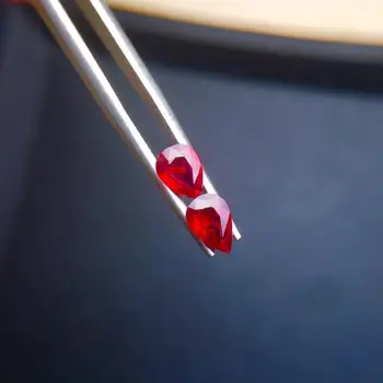 A217 Red Ruby 1.41ct Pear Natural No indication of Heat Unheat Ruby Loose Gemstones Loose Stones for Jewelry Earrings Making
A217 Red Ruby 1.41ct Pear Natural No indication of Heat Unheat Ruby Loose Gemstones Loose Stones for Jewelry Earrings Making