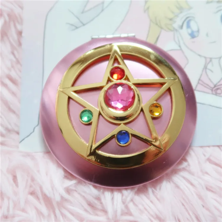 Japanese Amine Sailor moon Moonlight Memory Series Crystal Star Cosmetic Makeup Folded Mirror Case box Cosplay Gifts
Japanese Amine Sailor moon Moonlight Memory Series Crystal Star Cosmetic Makeup Folded Mirror Case box Cosplay Gifts