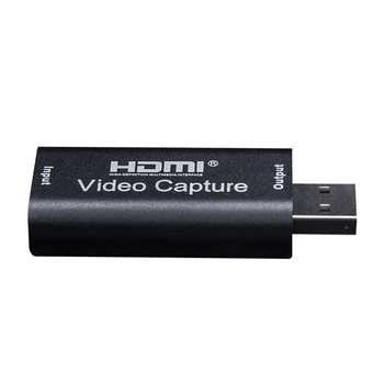 HDMI 1080P 4K To USB 2.0 Mini Adapter For PC Youtube OBS DVD Live Broadcast Video Capture Card Phone Game Recording Box
HDMI 1080P 4K To USB 2.0 Mini Adapter For PC Youtube OBS DVD Live Broadcast Video Capture Card Phone Game Recording Box
