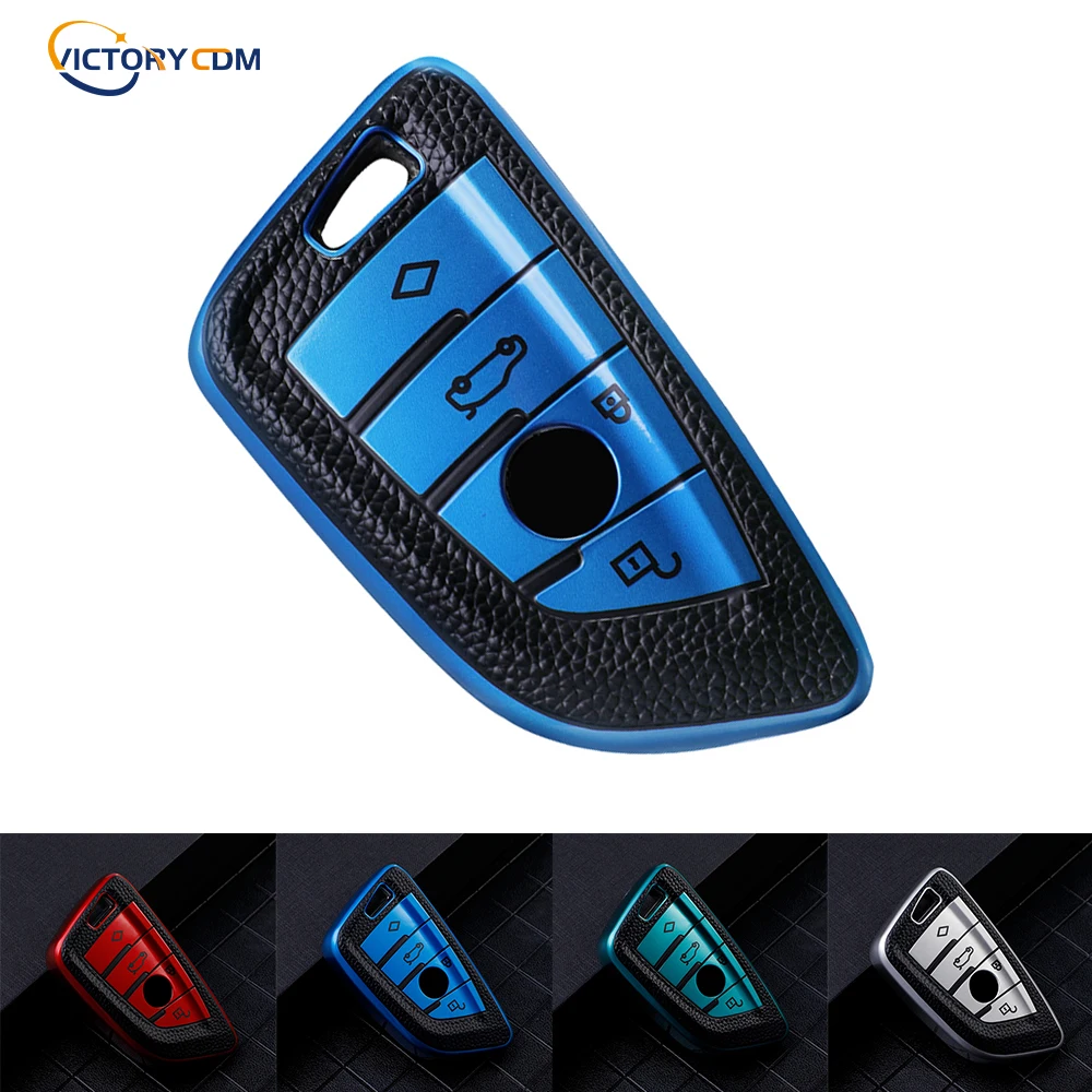 Key Case Cover for BMW X1 X3 X5 X6 F15 F16 E46 E70 E39 F10 F30 G30 Remote keychain TPU PU Fob Bag
Key Case Cover for BMW X1 X3 X5 X6 F15 F16 E46 E70 E39 F10 F30 G30 Remote keychain TPU PU Fob Bag