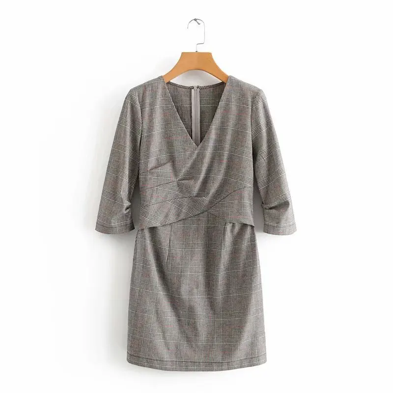 WOMEN'S Dress 18 Autumn And Winter New Style Western Style V-neck Waist Pleated Waist Hugging Half-sleeve Shirt Pattern Floral P
WOMEN'S Dress 18 Autumn And Winter New Style Western Style V-neck Waist Pleated Waist Hugging Half-sleeve Shirt Pattern Floral P