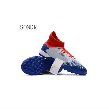 Sneakers Men Football Shoes Training Cleats Boots Long Spikes TF Spikes Sneakers Soft Indoor Turf Futsal Soccer Shoes 2020
Sneakers Men Football Shoes Training Cleats Boots Long Spikes TF Spikes Sneakers Soft Indoor Turf Futsal Soccer Shoes 2020