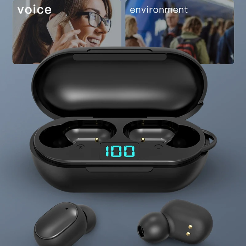 Bluetooth Earphone Wireless Headset H6 TWS Earbuds With LED Display HiFi Earphones TWS Headset Bluetooth Earphone Earbuds
Bluetooth Earphone Wireless Headset H6 TWS Earbuds With LED Display HiFi Earphones TWS Headset Bluetooth Earphone Earbuds