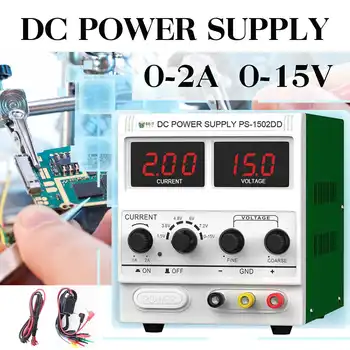 LED Digital Switching DC Power Supply Voltage Regulators Lab Repair Tool Adjustable 1502D+ 110/220V Power Source
LED Digital Switching DC Power Supply Voltage Regulators Lab Repair Tool Adjustable 1502D+ 110/220V Power Source