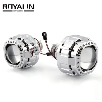 ROYALIN Square Car Mini Bi Halogen Xenon Headlight Lens For H1 H4 H7 Auto Motorcycle Lamp Retrofit Projector Gatling Gun Shrouds
ROYALIN Square Car Mini Bi Halogen Xenon Headlight Lens For H1 H4 H7 Auto Motorcycle Lamp Retrofit Projector Gatling Gun Shrouds