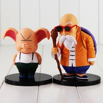 2pcs/set Dragon Ball Master Roshi Oolong Pig PVC Action Figure Collection Model Toy With Box
2pcs/set Dragon Ball Master Roshi Oolong Pig PVC Action Figure Collection Model Toy With Box
