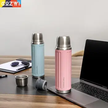 Large Capacity Thermos Flask New Fashion Gift Bottle Garrafa Termica Stainless Steel Vacuum Coffee Cup
Large Capacity Thermos Flask New Fashion Gift Bottle Garrafa Termica Stainless Steel Vacuum Coffee Cup