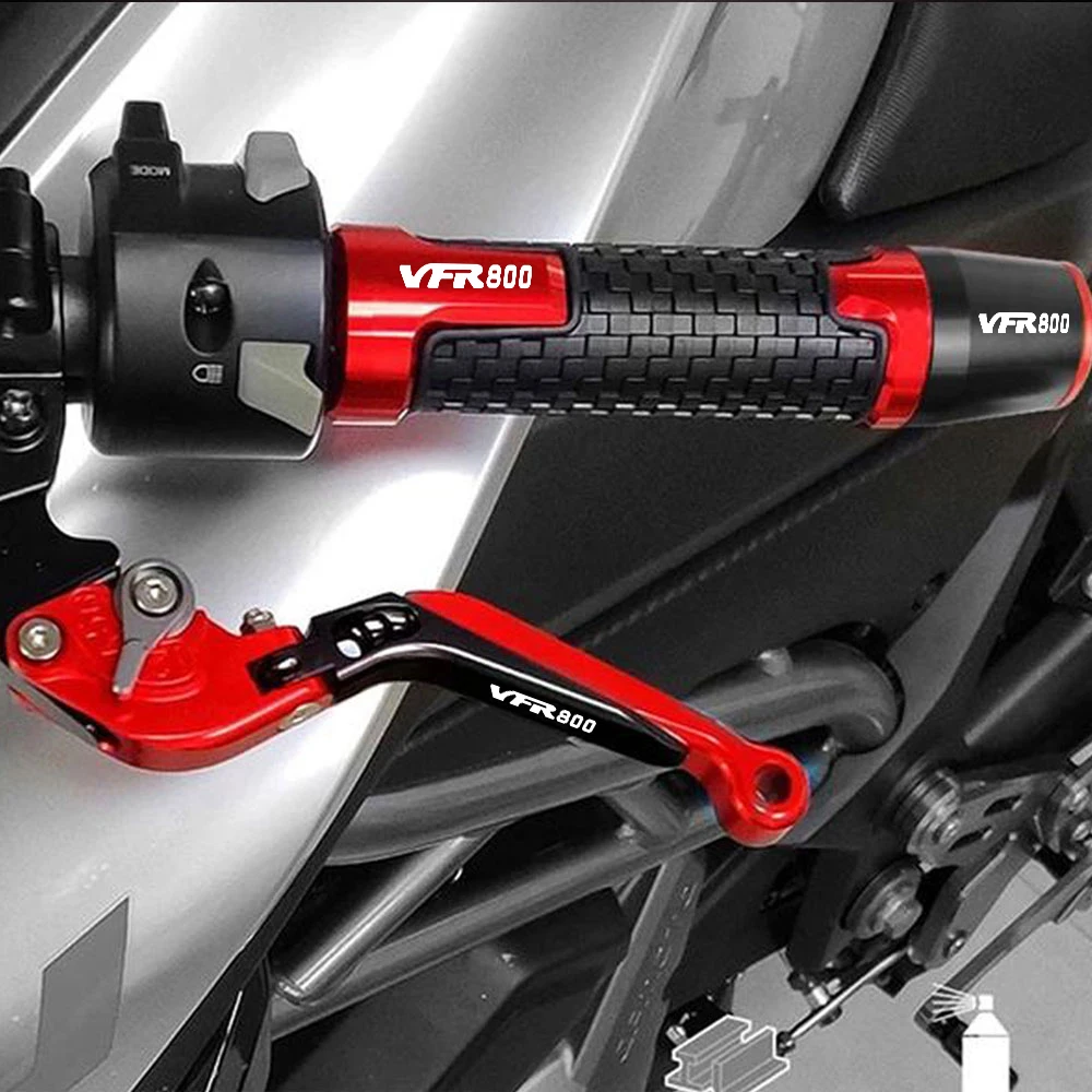 Мотоциклетные ручки 7/8 дюйма 22 мм CNC рулевые захваты заглушки для HONDA VFR800 FIWI/VTEC/F VFR