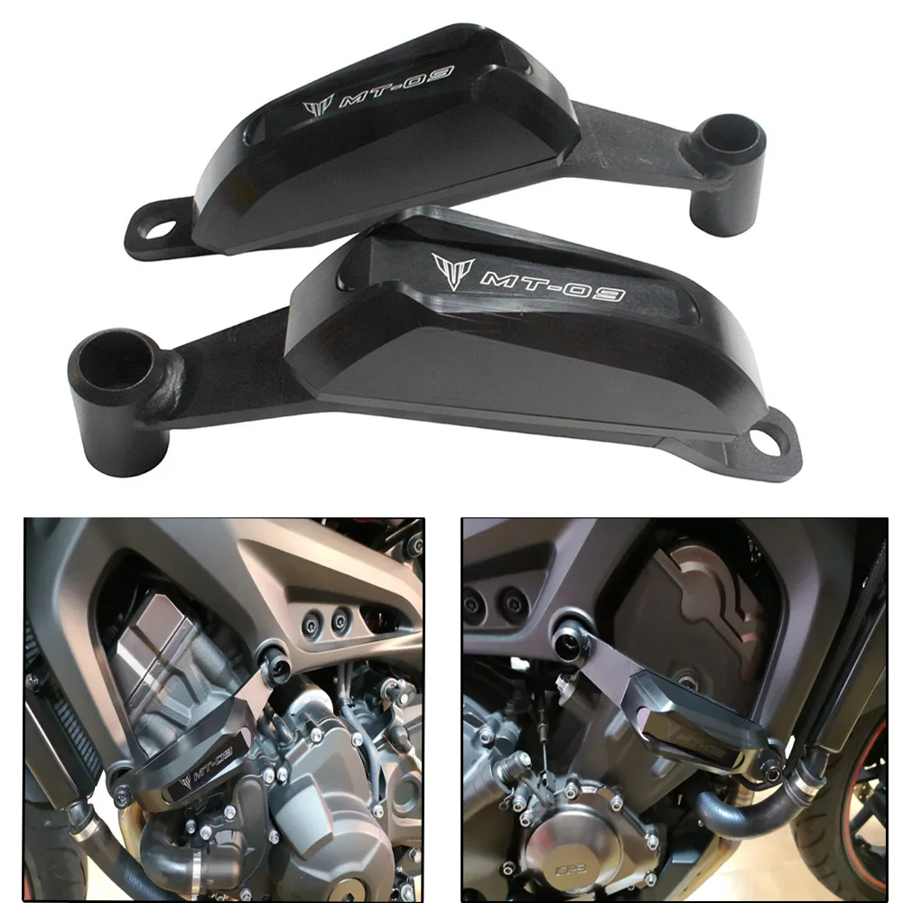 MT 09 FZ защита мотоцикла от крушения двигателя влево и вправо для YAMAHA MT09 TRACER 900 2014 2019
