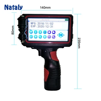 2019 NDL-TX small inkjet printing machine/handheld inkjet coding machine