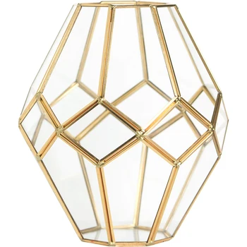 Scandinavian Art Gold Copper Strip Geometric Glass Vase Tabletop Dry Flower Craft Ornament Hydroponics Flower Pots Home Decor
Scandinavian Art Gold Copper Strip Geometric Glass Vase Tabletop Dry Flower Craft Ornament Hydroponics Flower Pots Home Decor