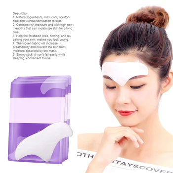10pcs Patch Moisturizing Peeling Collagen Lifting Frown Lines Removal Anti Wrinkle Forehead Mask Repairing Stickers Skin Care
10pcs Patch Moisturizing Peeling Collagen Lifting Frown Lines Removal Anti Wrinkle Forehead Mask Repairing Stickers Skin Care