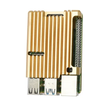 Aluminum Alloy Case Enclosure with Cooling Fan Protective Box for Raspberry Pi 4B EM88
Aluminum Alloy Case Enclosure with Cooling Fan Protective Box for Raspberry Pi 4B EM88
