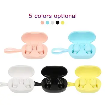 D6 Bluetooth Headset Wireless TWS Smart Touch Binaural Call Bluetooth 5.0 Hi-Fi Sound Live Sound Effects Headset Headphones