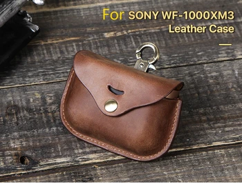 Headset Case for Sony Wf-1000xm3 Bluetooth Headphone Case Leather Flip Cover.
Headset Case for Sony Wf-1000xm3 Bluetooth Headphone Case Leather Flip Cover.