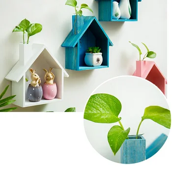 Wooden House Shape Storage Shelf Wall-mounted Hanging Display Wall Decor Hydroponic Plant Shelf Living Room Bedroom Shelf Rack
Wooden House Shape Storage Shelf Wall-mounted Hanging Display Wall Decor Hydroponic Plant Shelf Living Room Bedroom Shelf Rack
