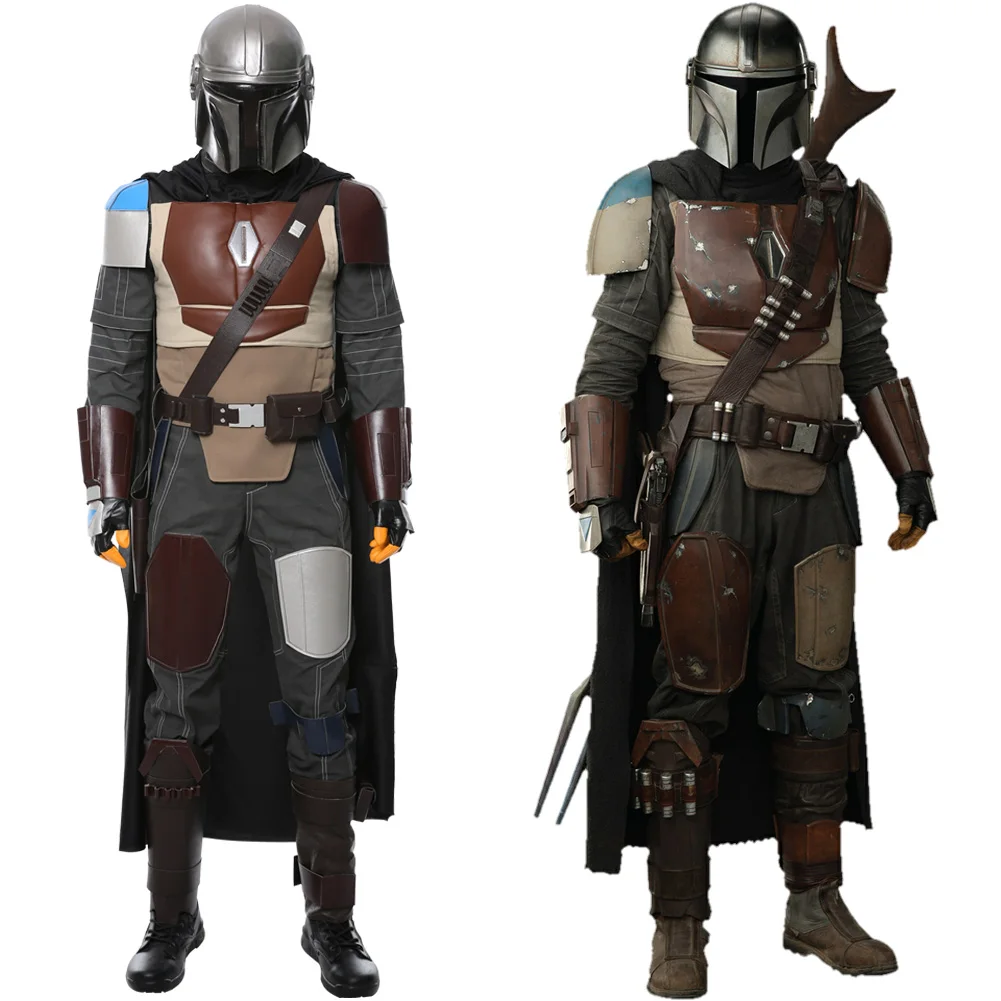 Boba Fett Cosplay Costume Outfits Star Wars Belt Props Halloween Party Adult Men