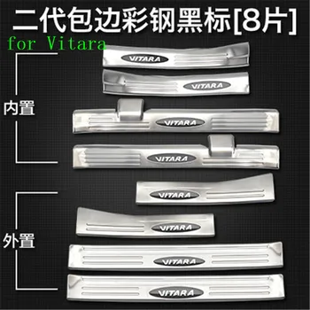 Araba styling İç dış sürtme plakası/kapı eşik kapı eşik Suzuki Vitara 2016 2017 için 2015 8 adet araba kapakları
Araba styling İç dış sürtme plakası/kapı eşik kapı eşik Suzuki Vitara 2016 2017 için 2015 8 adet araba kapakları