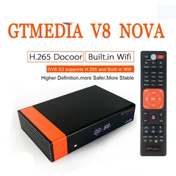 Gtmedia V8 Nova Built-in WIFI Power by Freesat v8 Super DVB-S2 TV Box Same as V9 Super
Gtmedia V8 Nova Built-in WIFI Power by Freesat v8 Super DVB-S2 TV Box Same as V9 Super