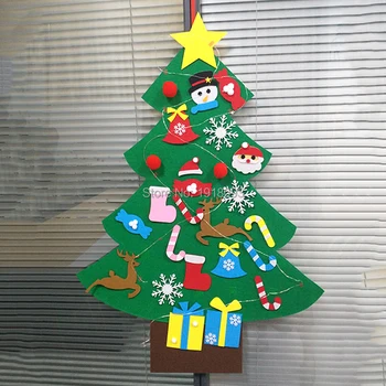 DIY Christmas Tree with colored lights Christmas Tree with Decorations Package Christmas Gift Home Ornaments
DIY Christmas Tree with colored lights Christmas Tree with Decorations Package Christmas Gift Home Ornaments