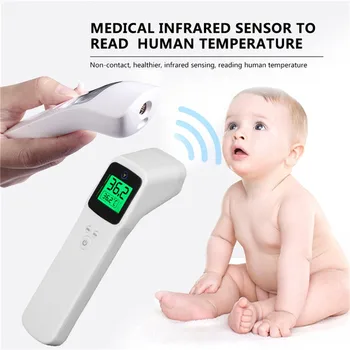 IR Infrared Digital Forehead Thermometer Non-Contact Infrared Thermometer for Body Adult Kids Fever
IR Infrared Digital Forehead Thermometer Non-Contact Infrared Thermometer for Body Adult Kids Fever
