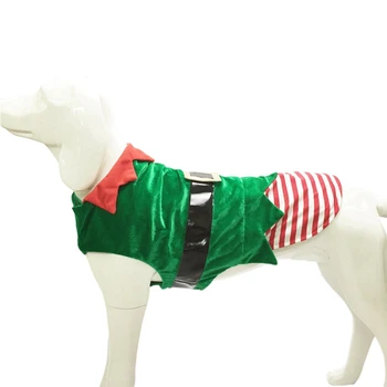 Christmas Green Elf Pet Dog Costume Autumn Winter Warm Dog Clothes Decor Pet Hoodies for Dogs Pet Cosplay Dress up Costume
Christmas Green Elf Pet Dog Costume Autumn Winter Warm Dog Clothes Decor Pet Hoodies for Dogs Pet Cosplay Dress up Costume