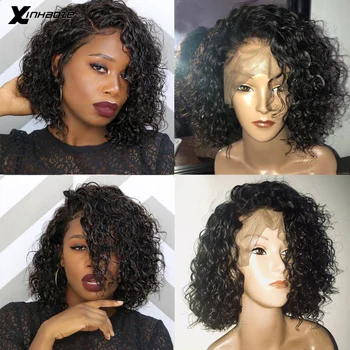 Xinhaoze Short Water Wave Bob Wig 13x6 Lace Front Wigs Bleached Knots Women Brazilian Remy Human Hair Wig
Xinhaoze Short Water Wave Bob Wig 13x6 Lace Front Wigs Bleached Knots Women Brazilian Remy Human Hair Wig
