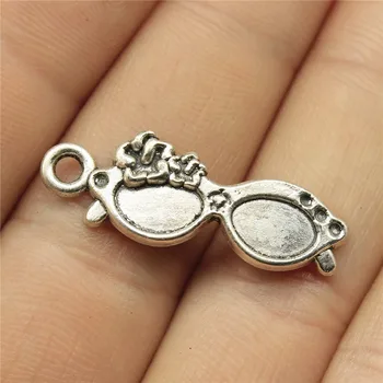 WYSIWYG 10pcs 30x10mm Sun Glasses Charm Pendants For Jewelry Making Antique Silver Color Glasses Pendants Charm Glasses 
WYSIWYG 10pcs 30x10mm Sun Glasses Charm Pendants For Jewelry Making Antique Silver Color Glasses Pendants Charm Glasses