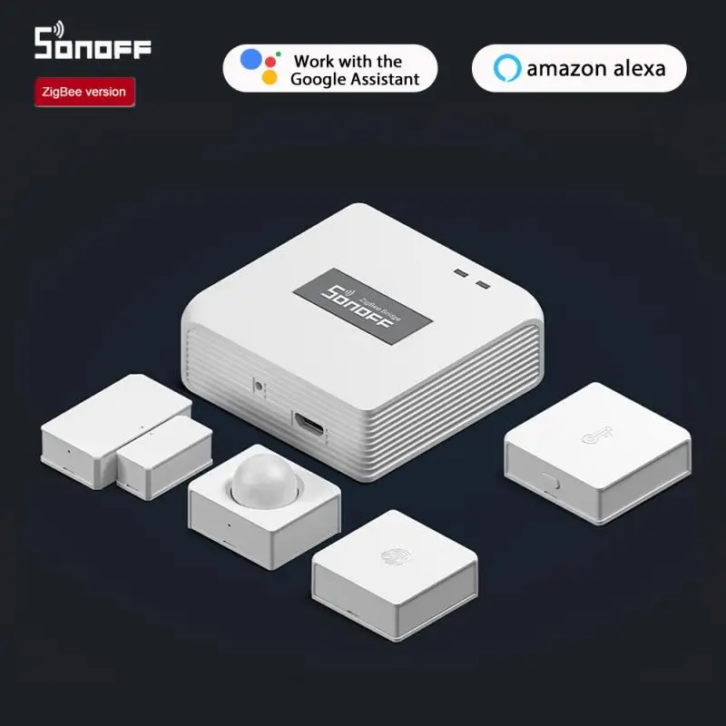 SONOFF Zigbee Bridge / SNZB-01 / SNZB-02 / SNZB-03 / SNZB-04 Zigbee Device Smart Home Compatible with Alexa Amazon Google Home
SONOFF Zigbee Bridge / SNZB-01 / SNZB-02 / SNZB-03 / SNZB-04 Zigbee Device Smart Home Compatible with Alexa Amazon Google Home