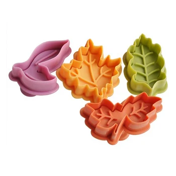 1set(4pcs) Multi Usage Leaves Plunger Reusable Pie Crust Cutter Plastic Press Leaf Embosser for Cookie Fondant
1set(4pcs) Multi Usage Leaves Plunger Reusable Pie Crust Cutter Plastic Press Leaf Embosser for Cookie Fondant