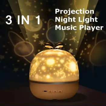 Starry Romance Rotating Music Projection Lamp LED Night Light Speaker Chargeable Projector Kids Gift Colorful Flashing Star Lamp
Starry Romance Rotating Music Projection Lamp LED Night Light Speaker Chargeable Projector Kids Gift Colorful Flashing Star Lamp