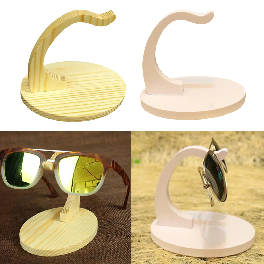 2pcs Wooden Rack Eyeglass Sunglass Holder Retainer/Spectacle Holder 2pcs Wooden Rack Eyeglass Sunglass Holder Retainer/Spectacle Holder