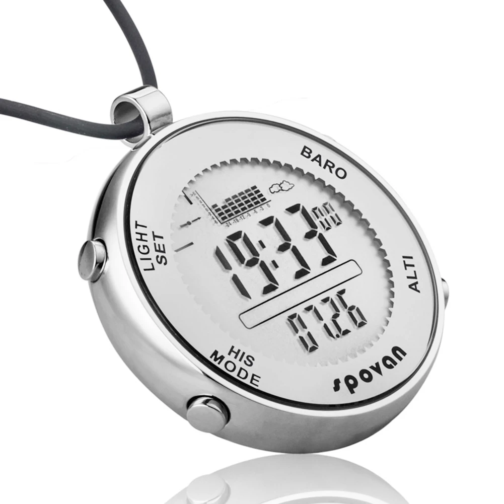 Barometer Outdoor Altimeter Digital Multifunctional LED Backlight Sports Portable Temperature Pocket Watch Unisex Smart Camping
Barometer Outdoor Altimeter Digital Multifunctional LED Backlight Sports Portable Temperature Pocket Watch Unisex Smart Camping