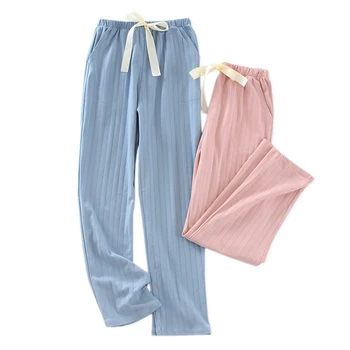 Simple sleep bottoms women 100% cotton winter pajamas pants quality spring casual cozy elegance women home trousers 2019 New
Simple sleep bottoms women 100% cotton winter pajamas pants quality spring casual cozy elegance women home trousers 2019 New