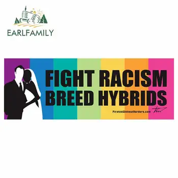 EARLFAMILY 13cm x 5cm for Fight Racism Breed Hybrids Waterproof Fine Decal Vinyl Material Car Stickers Suitable for Camper JDM
EARLFAMILY 13cm x 5cm for Fight Racism Breed Hybrids Waterproof Fine Decal Vinyl Material Car Stickers Suitable for Camper JDM