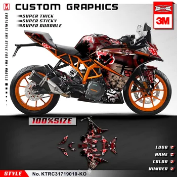 KUNGFU GRAPHICS Waterproof Sticker Custom Design Decals Vinyl Kit for KTM RC 125 200 RC125 RC200 2017 2018 2019 2020
KUNGFU GRAPHICS Waterproof Sticker Custom Design Decals Vinyl Kit for KTM RC 125 200 RC125 RC200 2017 2018 2019 2020